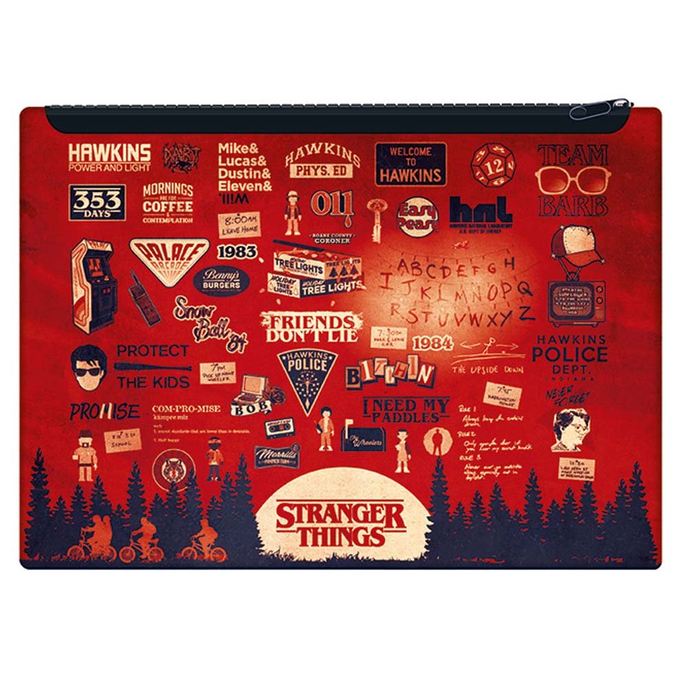STRANGER THINGS ストレンジャー・シングス (シーズン5 2025年配信決定 ) - Upside Down / ペンケース / 文房具 - PGS
